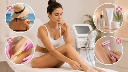 What to Avoid Before Laser Hair Removal